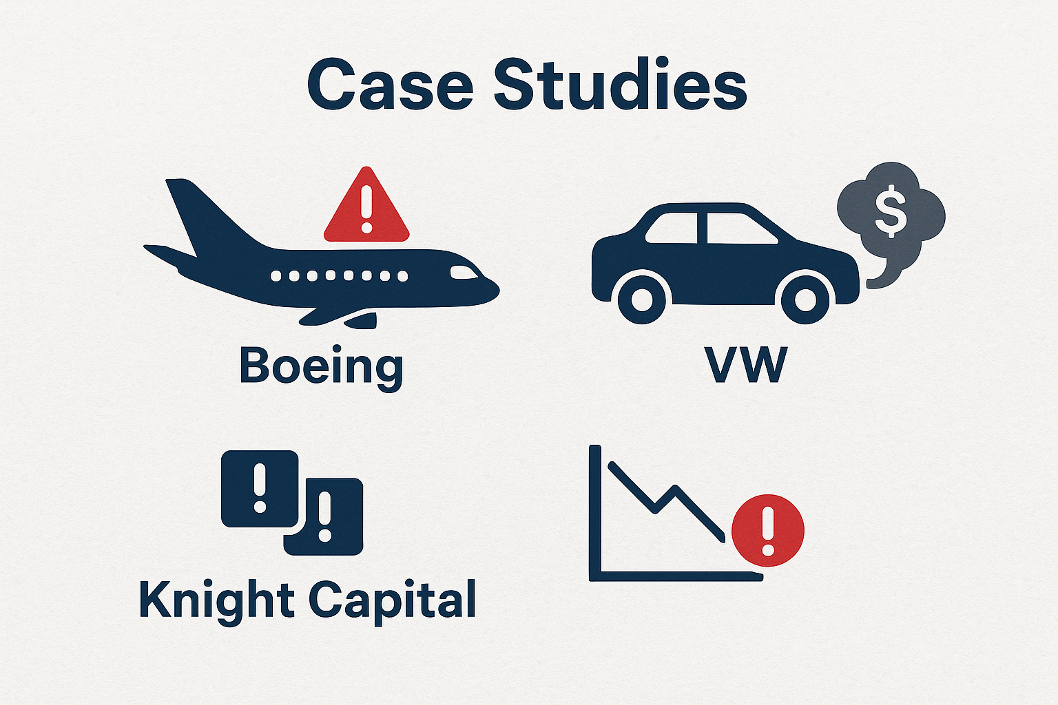 Case Studies on Quality Failures